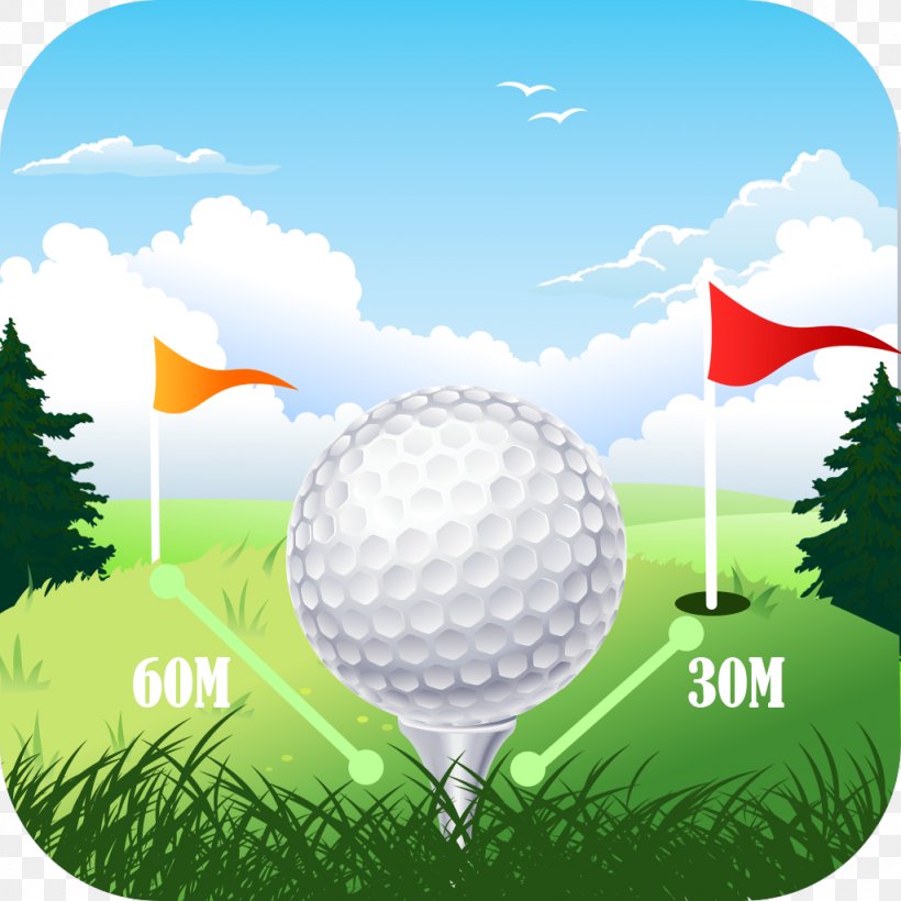 GPS Navigation Systems Golf GPS Rangefinder Golf Course Range Finders, PNG, 1024x1024px, Gps Navigation Systems, Android, App Store, Ball, Daytime Download Free
