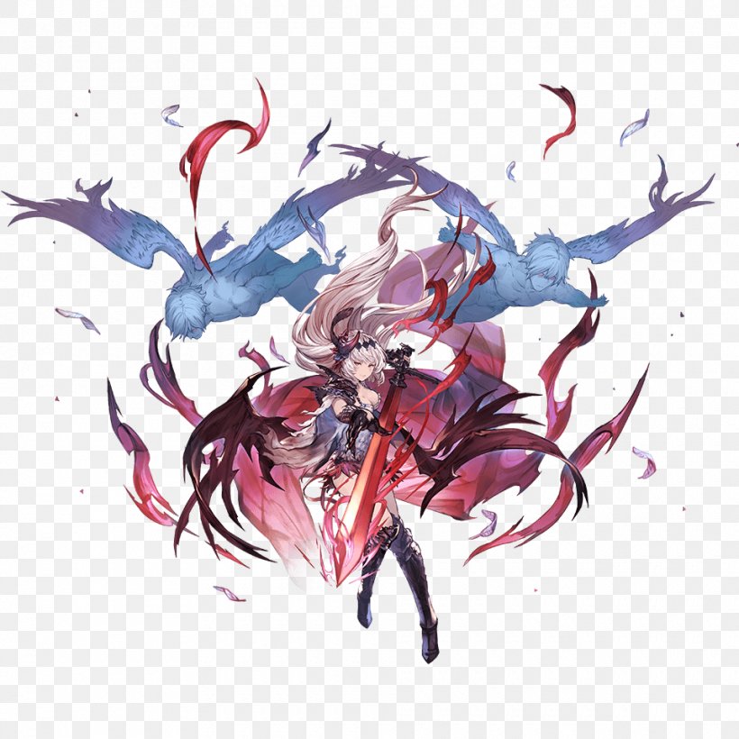 Granblue Fantasy Rage Of Bahamut Video Game, PNG, 960x960px, Watercolor, Cartoon, Flower, Frame, Heart Download Free
