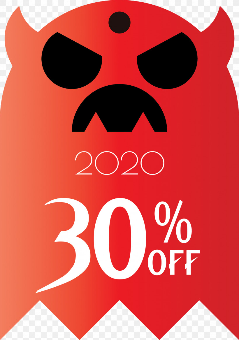 Halloween Discount 30% Off, PNG, 2107x3000px, 30 Off, Halloween Discount, Logo, M, Meter Download Free