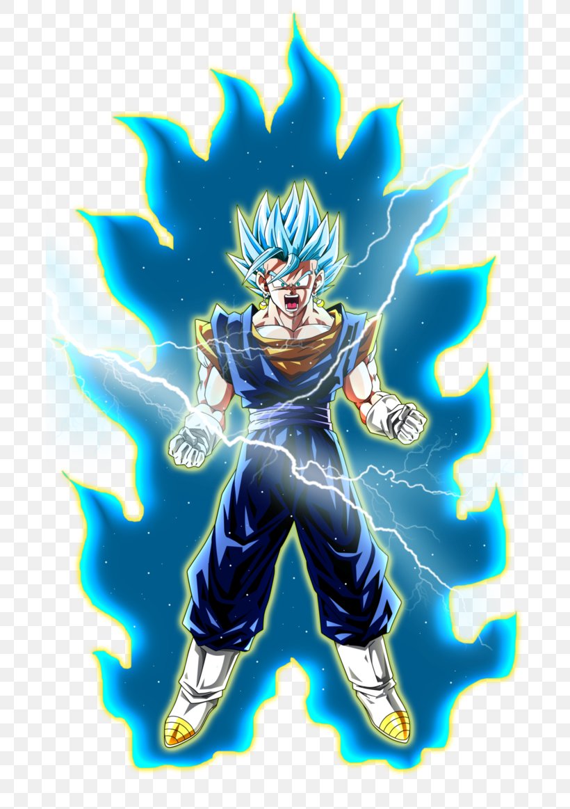 Gogeta Super Saiyan Blue transparent background PNG clipart