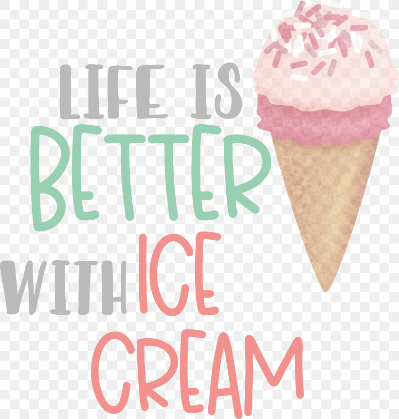 Ice Cream, PNG, 4660x4891px, Ice Cream Cone, Cone, Cream, Geometry, Ice Cream Download Free