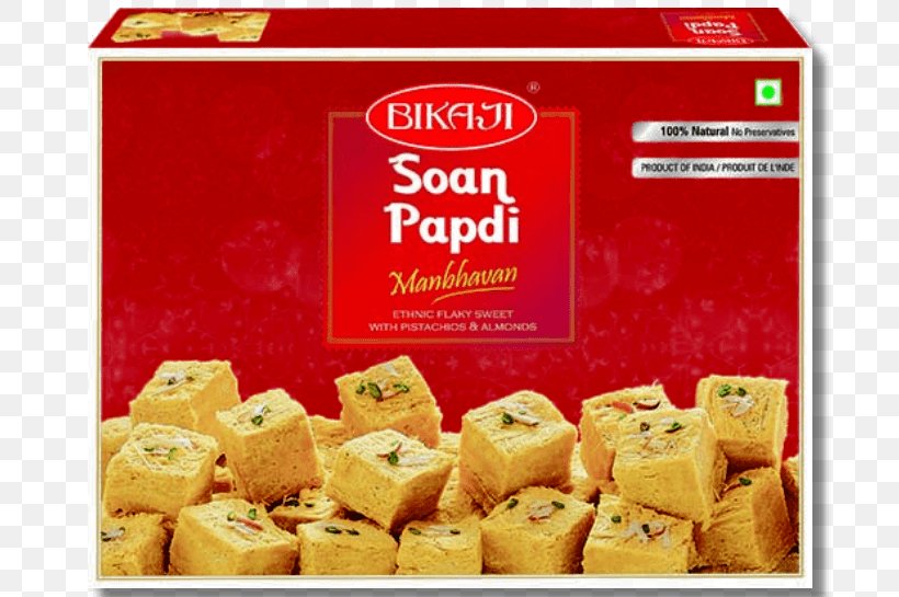 Soan Papdi Bikaneri Bhujia Cracker Indian Cuisine Gulab Jamun, PNG, 730x545px, Soan Papdi, Baked Goods, Bikaji, Bikaneri Bhujia, Chocolate Download Free
