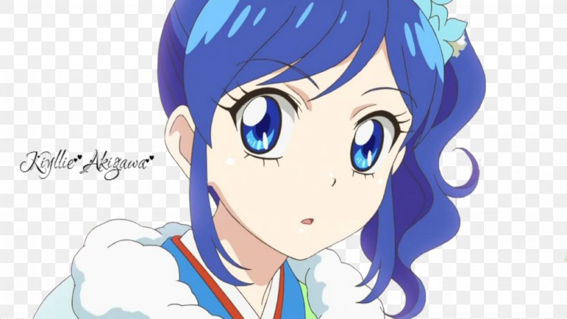 Aikatsu! Aoi Kiriya Ichigo Hoshimiya Nintendo 3DS, PNG, 1024x576px, Watercolor, Cartoon, Flower, Frame, Heart Download Free