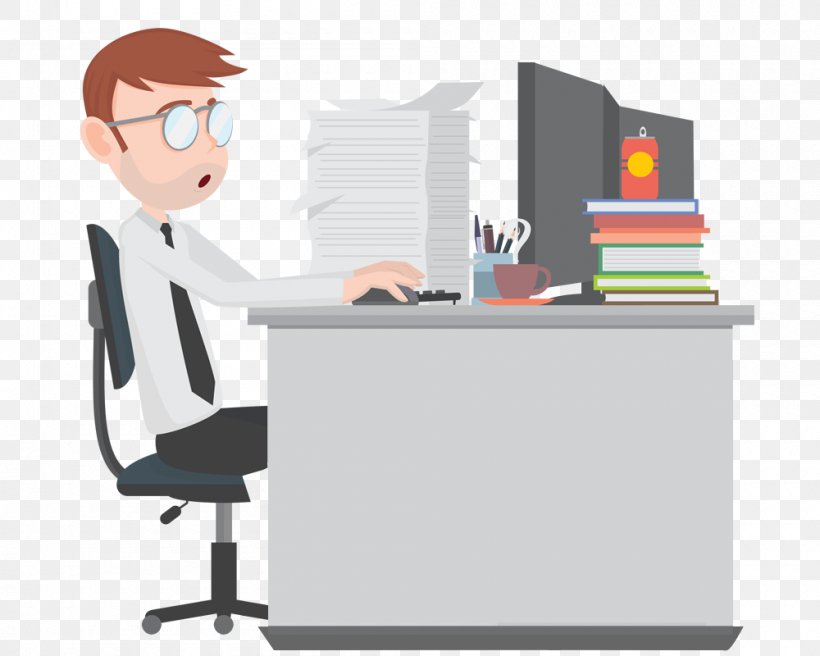 Business Desk Enterprise Resource Planning Management, PNG, 1000x800px, Business, Application Software, Cartoon, Chair, Computer Operator Download Free