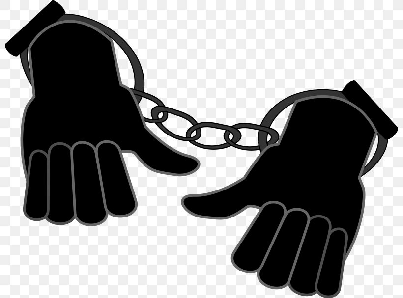Handcuffs Clip Art, PNG, 800x607px, Handcuffs, Arrest, Black, Black And White, Fashion Accessory Download Free