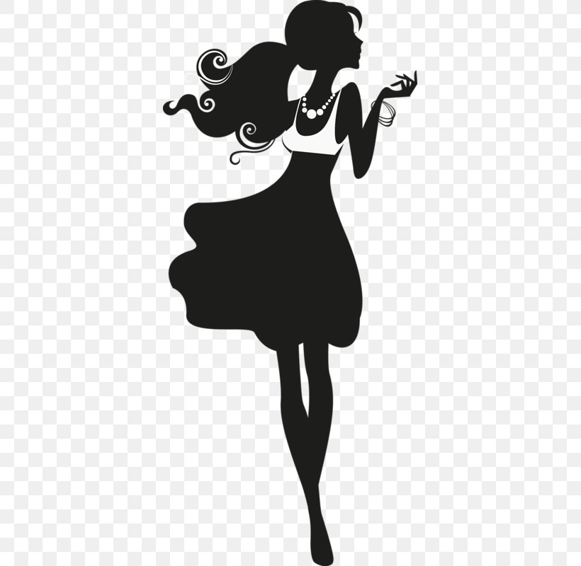 Vector Graphics Silhouette Woman Image Female, PNG, 359x800px, Silhouette, Art, Black, Black And White, Cdr Download Free