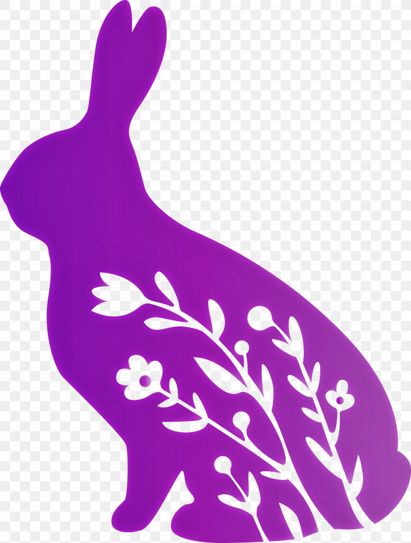 Floral Bunny Floral Rabbit Easter Day, PNG, 2270x3000px, Floral Bunny, Easter Day, Floral Rabbit, Hare, Rabbit Download Free