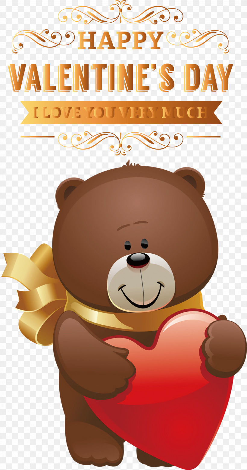 Teddy Bear, PNG, 2710x5165px, Bears, Brown Bear, Brown Teddy Bear, Heart, Stuffed Toy Download Free