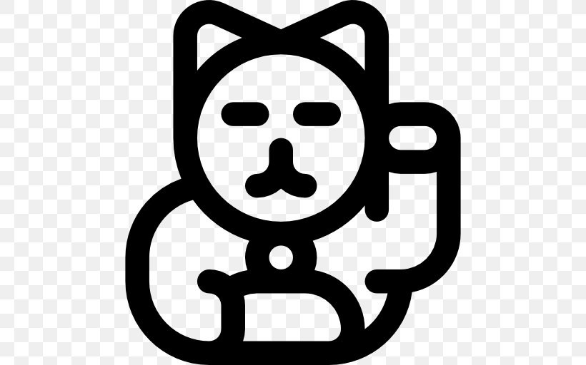 Maneki Neko, PNG, 512x512px, Japan, Black, Black And White, Culture, Culture Of Japan Download Free