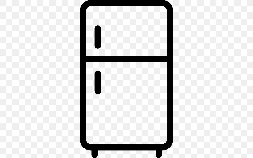Refrigerator Home Appliance Refrigeration, PNG, 512x512px, Refrigerator, Black, Freezers, Home Appliance, Kitchen Download Free
