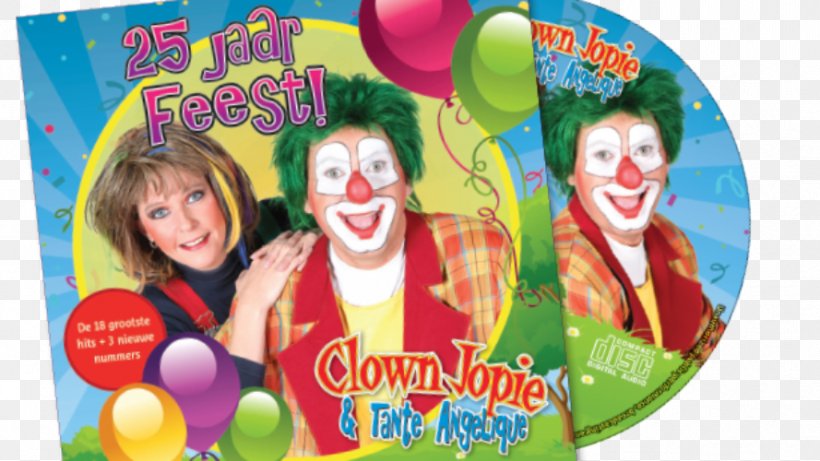 25 Jaar Feest Clown Jopie En Tante Angelique Party Food, PNG, 889x500px, Clown, Album, Aunt, Compact Disc, Food Download Free
