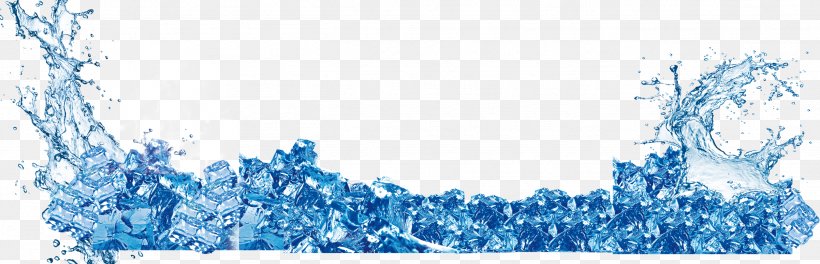Ice Cream Iceberg, PNG, 2516x812px, Ice Cream, Blue, Brand, Element, Freezing Download Free