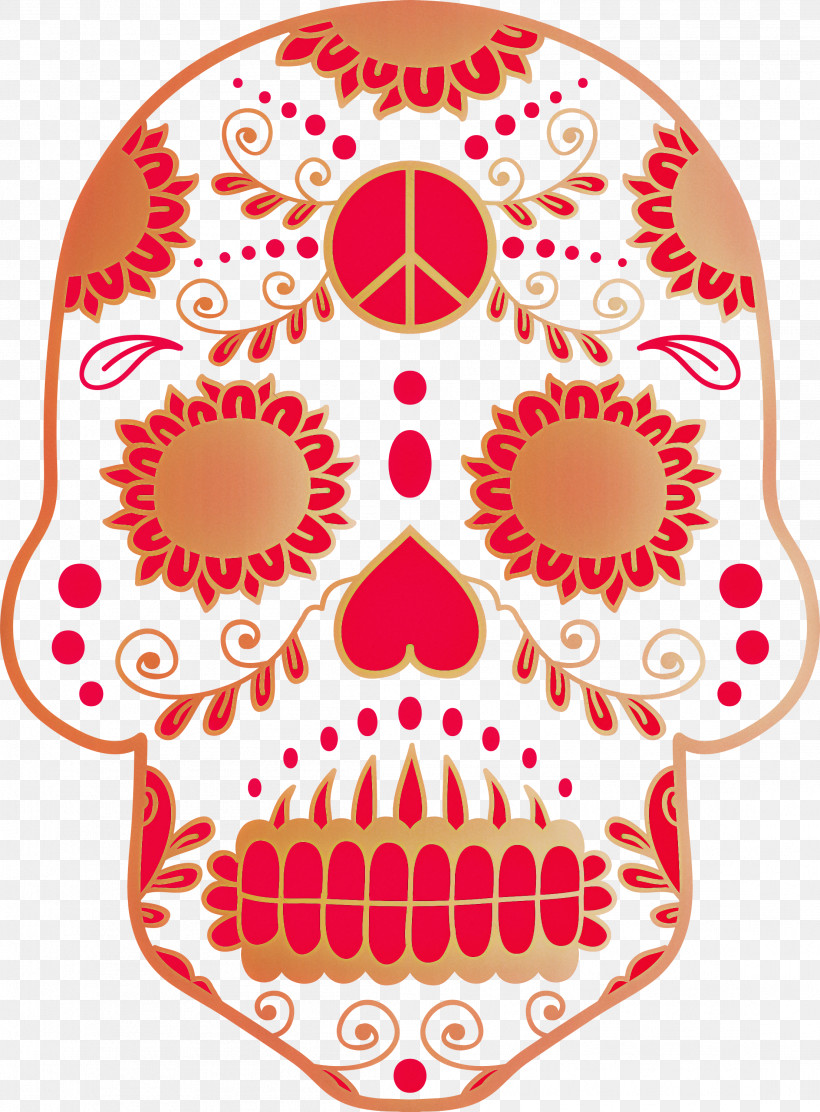 Sugar Skull, PNG, 2211x2999px, Sugar Skull, Abstract Art, Calavera, Day Of The Dead, Drawing Download Free