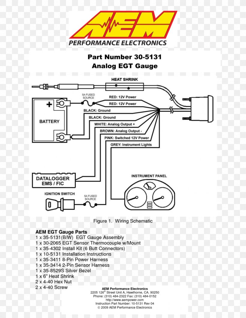 Wiring Diagram Product Manuals Air Fuel Ratio Meter Gauge