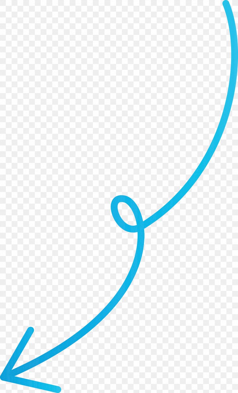Curved Arrow, PNG, 2215x3651px, Curved Arrow, Circle, Line, Turquoise Download Free