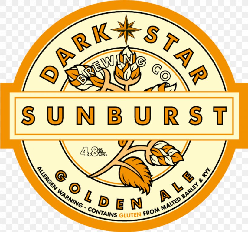 Dark Star Sunburst Dark Star Hophead Logo Brewery, PNG, 1000x933px, Dark Star, Area, Brand, Brewery, Food Download Free