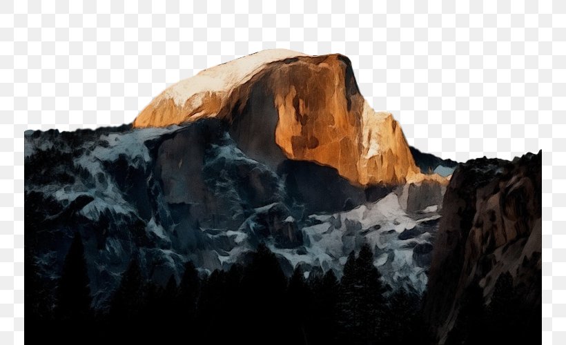 Nature Mountainous Landforms Rock Natural Landscape Mountain, PNG, 750x500px, Watercolor, Formation, Geological Phenomenon, Mountain, Mountain Range Download Free