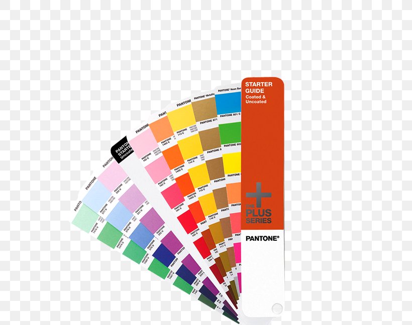 Pantone solid coated colour chart