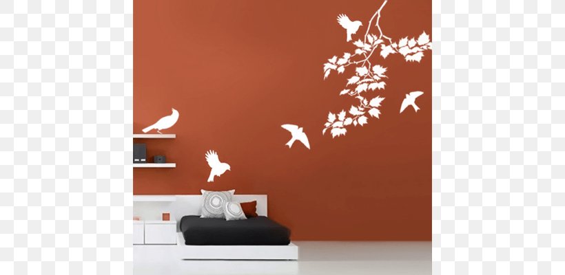 Sticker Wall Decal Living Room Bedroom, PNG, 800x400px, Sticker, Bedroom, Couch, Decal, Interior Design Download Free