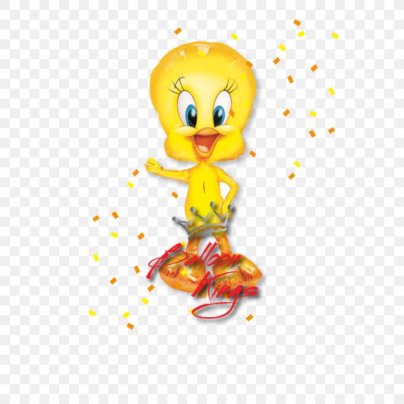 Tweety Sylvester Balloon Birthday Party, PNG, 1024x1024px, Tweety, Art, Baby Toys, Balloon, Bird Download Free