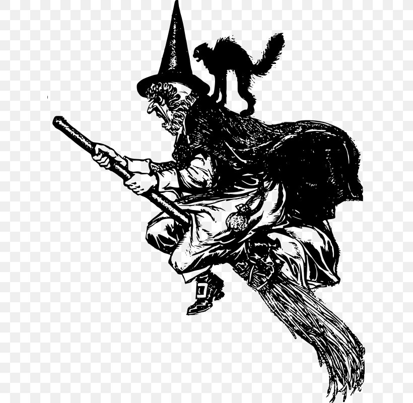 Witch's Broom Witchcraft Clip Art, PNG, 631x800px, Broom, Art, Besom, Black And White, Carnivoran Download Free