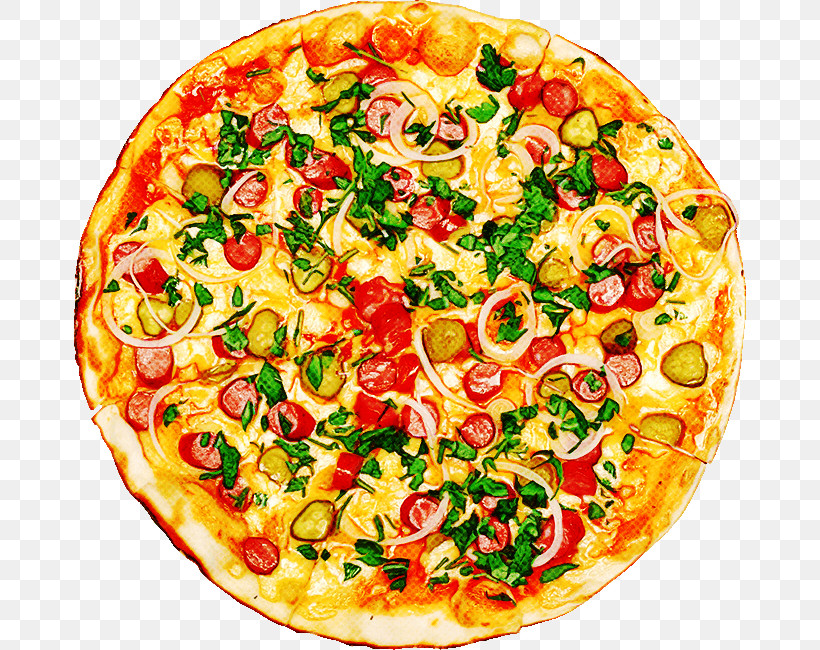 Dish Pizza Food Cuisine Pizza Cheese, PNG, 673x650px, Dish, Californiastyle Pizza, Cuisine, Fast Food, Flatbread Download Free