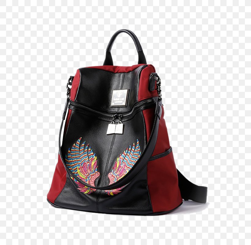 Handbag Backpack Red Woman, PNG, 800x800px, Watercolor, Cartoon, Flower, Frame, Heart Download Free