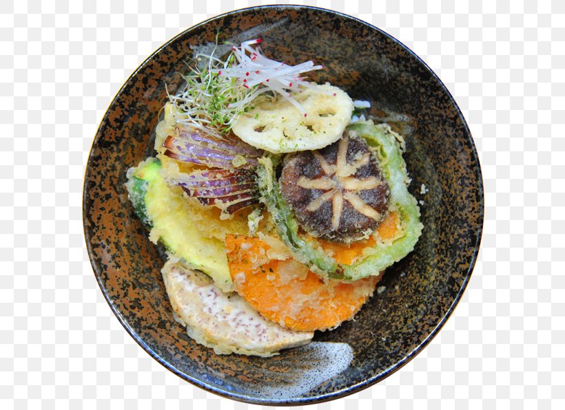 Jeon Tempura Donburi Fried Chicken Udon, PNG, 590x596px, Jeon, Asian Food, Beef, Cuisine, Deep Frying Download Free