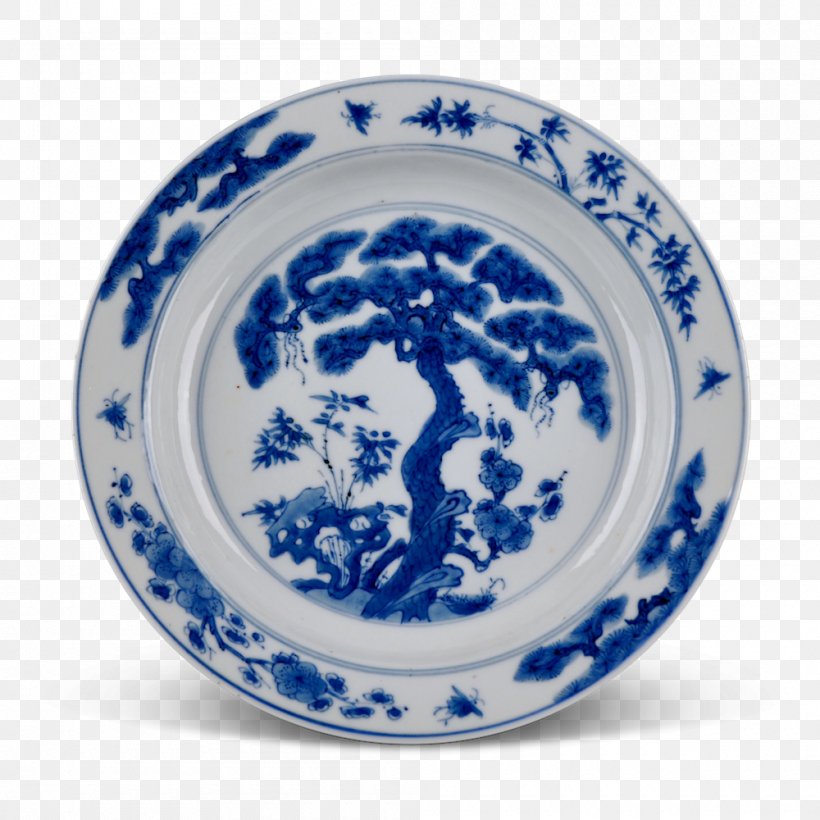 Plate Blue And White Pottery Ceramic Imari Ware Famille Rose, PNG, 1000x1000px, Plate, Blue, Blue And White Porcelain, Blue And White Pottery, Ceramic Download Free