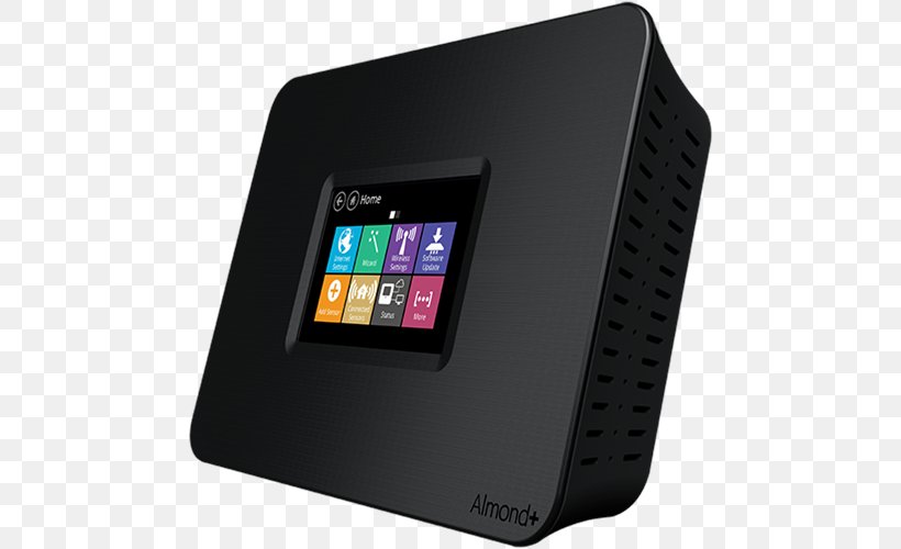 Securifi Almond+ Wireless Router Wi-Fi Home Automation Kits, PNG, 500x500px, Router, Computer Network, Display Device, Electronic Device, Electronics Download Free