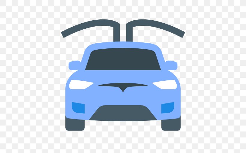 Tesla Model X Tesla Motors Car, PNG, 512x512px, Tesla Model X, Automotive Design, Blue, Brand, Car Download Free