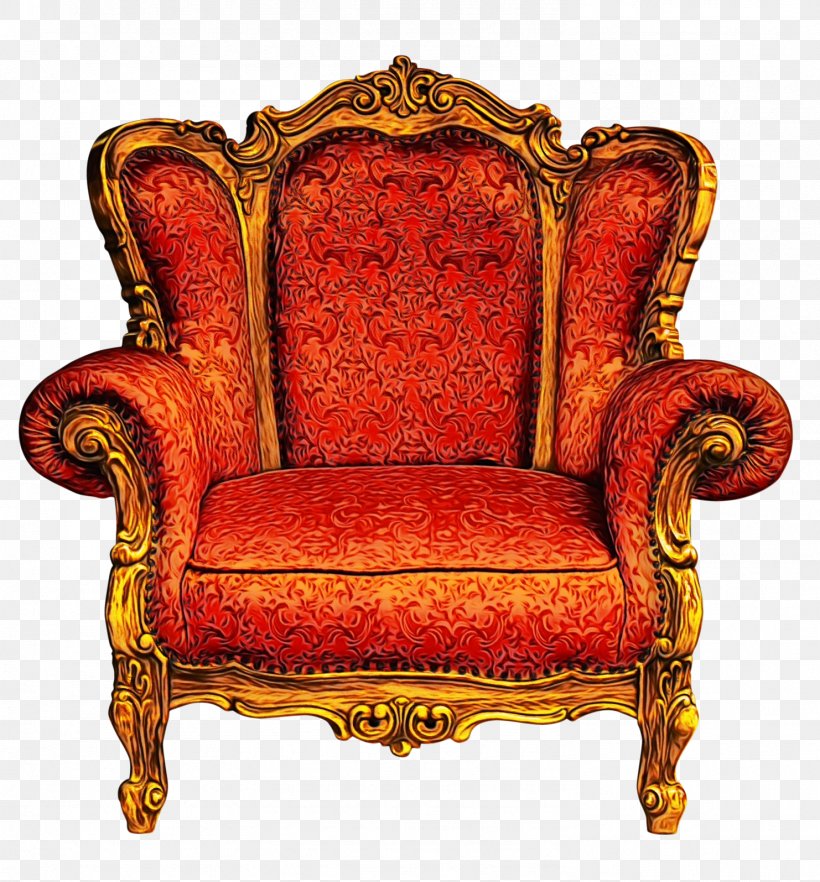Furniture Chair Red Napoleon Iii Style Carving, PNG, 1482x1595px, Watercolor, Antique, Carving, Chair, Classic Download Free