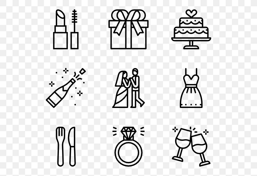 Wedding Timeline, PNG, 600x564px, Avatar, Area, Art, Black, Black And White Download Free