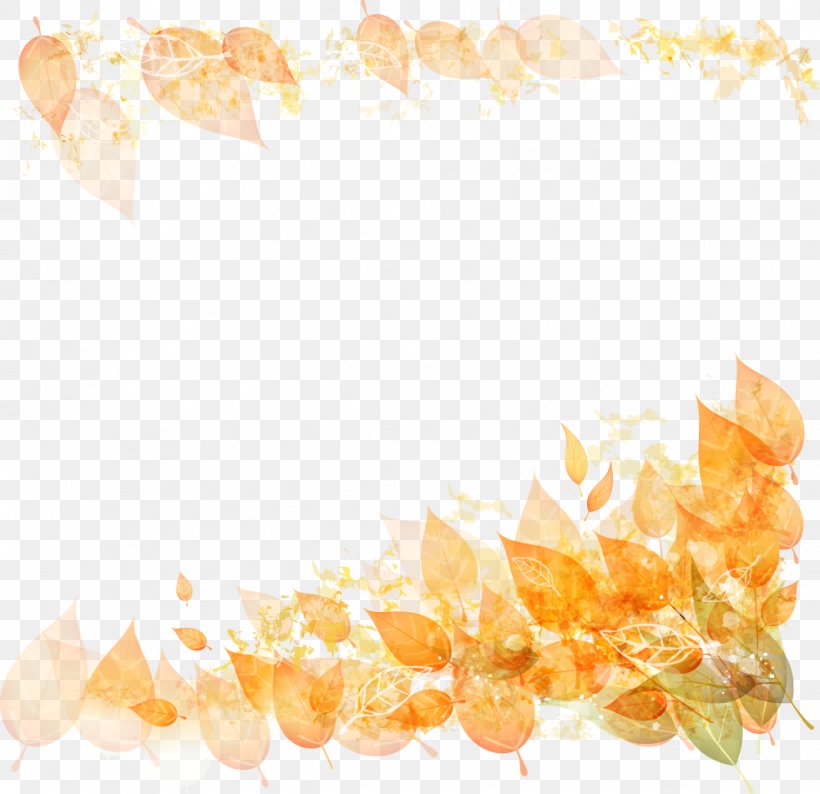 Deciduous Adobe Illustrator Autumn, PNG, 982x951px, Autumn, Cartoon, Deciduous, Leaf, Orange Download Free