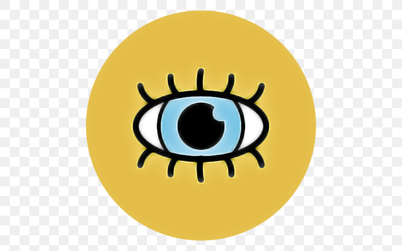 Emoticon, PNG, 512x512px, Yellow, Ball, Emoticon, Eye, Smile Download Free