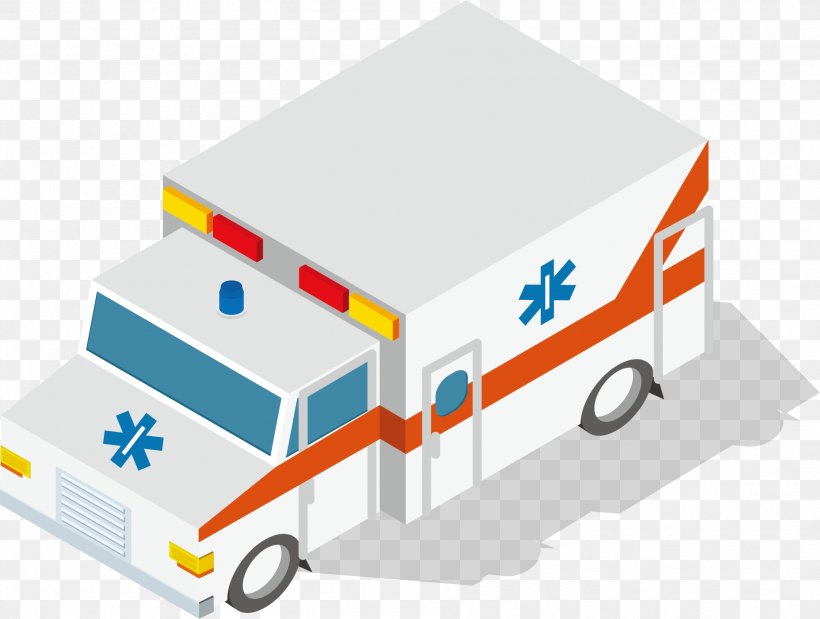 Ambulance Euclidean Vector Car, PNG, 1894x1432px, Hospital, Ambulance, Brand, Emergency, Health Download Free