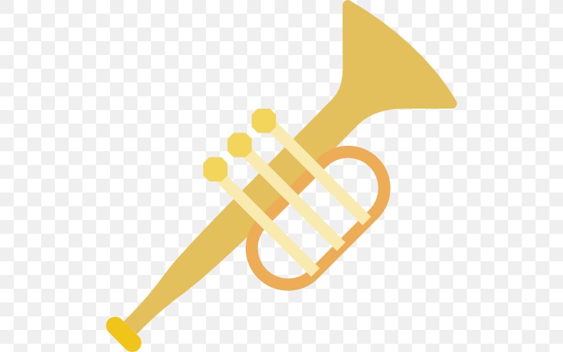 Trumpet Mellophone Wind Instrument Icon, PNG, 512x512px, Watercolor, Cartoon, Flower, Frame, Heart Download Free