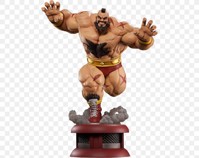 Zangief Street Fighter V Blanka E. Honda Statue, PNG, 480x651px, Zangief, Action Figure, Aggression, Arm, Blanka Download Free