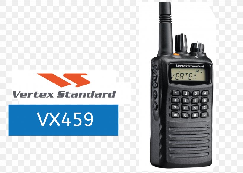 Vertex Standard VX-459 Two-way Radio Yaesu Vertex Standard VX-451, PNG, 2917x2083px, Vertex Standard Vx459, Communication Device, Electronic Device, Mobile Radio, Radio Download Free