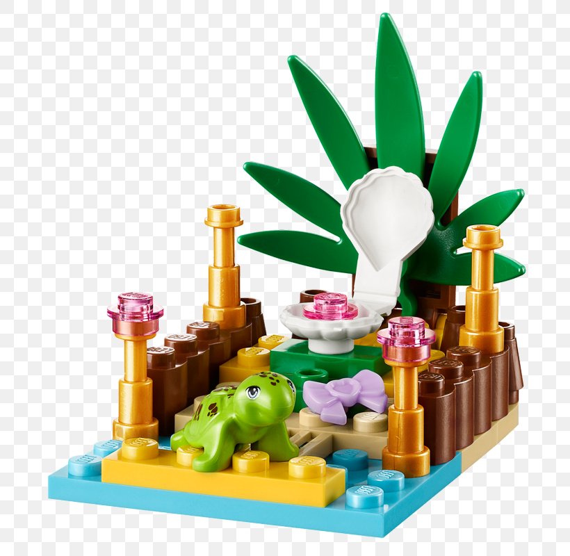 LEGO Friends Turtle's Little Oasis Toy, PNG, 800x800px, Watercolor, Cartoon, Flower, Frame, Heart Download Free