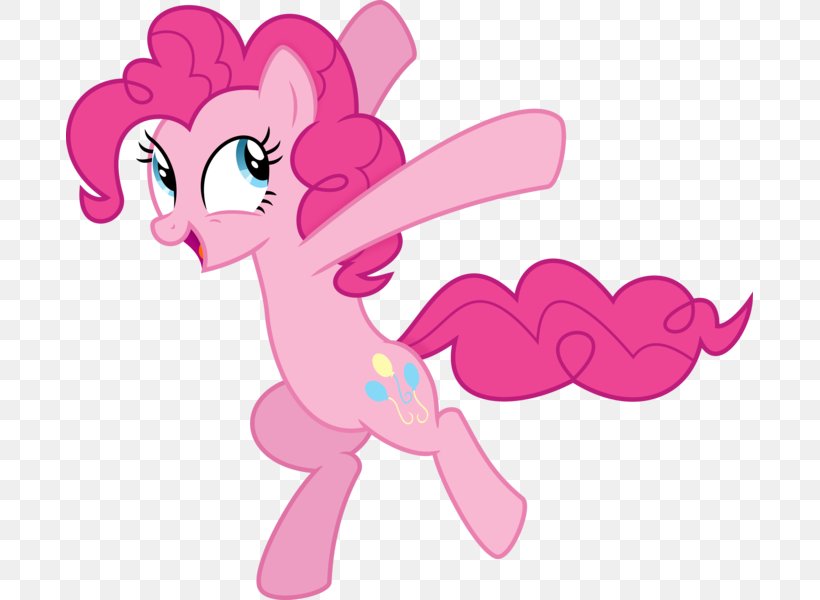 Pinkie Pie Rarity Twilight Sparkle Applejack Horse, PNG, 687x600px, Watercolor, Cartoon, Flower, Frame, Heart Download Free