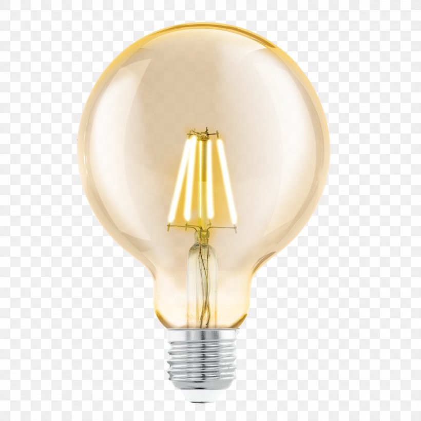 Incandescent Light Bulb Edison Screw LED Lamp, PNG, 1500x1500px, Light, Brass, Color Temperature, Edison Screw, Eglo Download Free