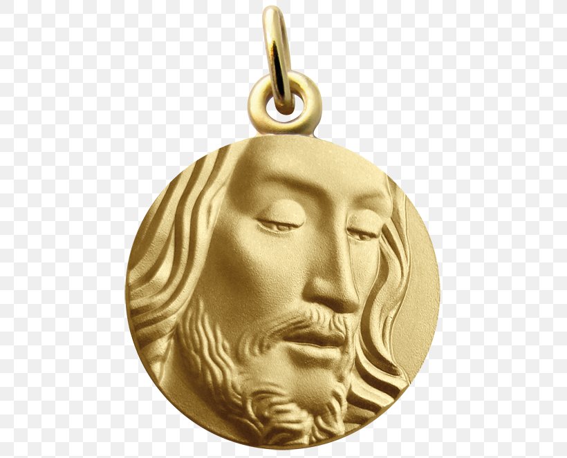 Jesus Gold Medal Locket, PNG, 500x663px, Jesus, Aureola, Bijou, Brass, Bronze Medal Download Free