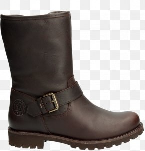 Boot - Motorcycle Boot Shoe Leather Panama Jack PNG