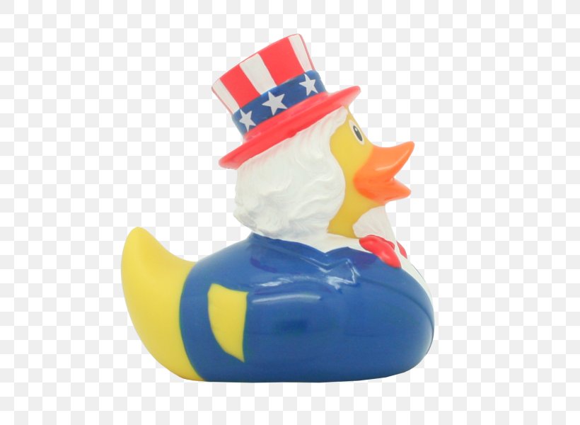 Rubber Duck Uncle Sam Inflatable United States Of America, PNG, 599x600px, Duck, Amsterdam, Amsterdam Duck Store, Bird, Ducks Geese And Swans Download Free
