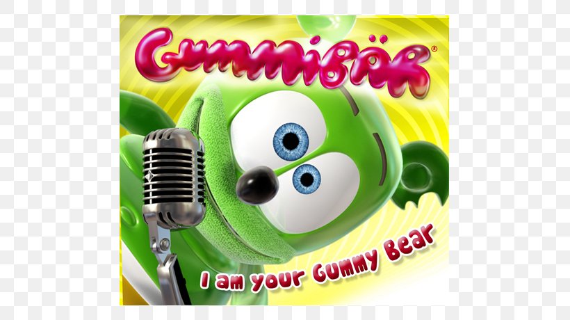 I'm A Gummy Bear (The Gummy Bear Song) Gummi Candy Gummibär I Am Your Gummy Bear, PNG, 620x460px, Watercolor, Cartoon, Flower, Frame, Heart Download Free