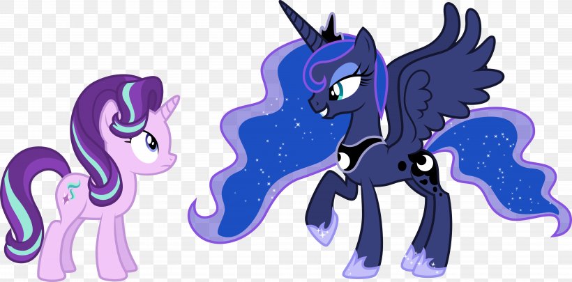 My Little Pony Princess Luna Horse DeviantArt, PNG, 6210x3068px, Pony, Animal Figure, Art, Cartoon, Deviantart Download Free