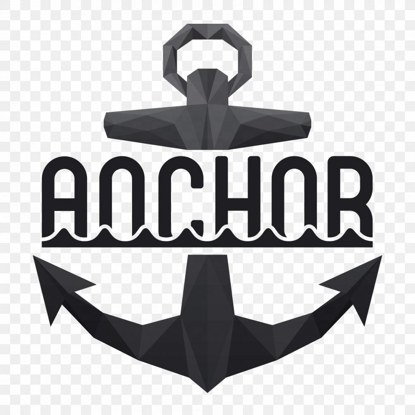 Anchor Text Logo, PNG, 1800x1800px, Anchor Text, American Institute Of Graphic Arts, Anchor, Black And White, Brand Download Free