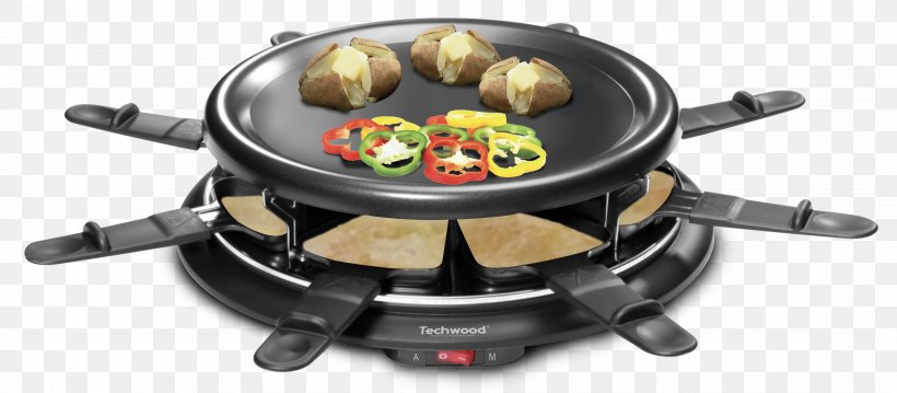Raclette Barbecue Crêpe Fondue Cuisine, PNG, 3661x1604px, Raclette, Animal Source Foods, Barbecue, Cheese, Contact Grill Download Free