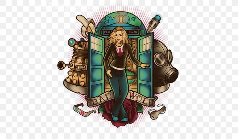 Rose Tyler Bad Wolf T-shirt Tenth Doctor, PNG, 618x480px, Rose Tyler, Art, Bad Wolf, Doctor, Doctor Who Download Free